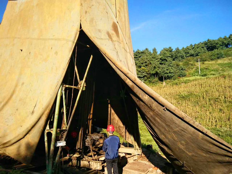 貴州開(kāi)元鉆孔驗(yàn)收記事